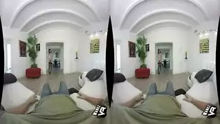 تجربة دومينو المجنونة في الإباحية بالواقع الافتراضي فعل صريح كامل