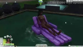 بورن ثنائي مع فوتاناري في قصر افتراضي