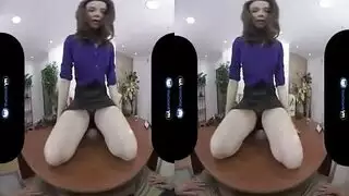 بورنو صريح بالواقع الافتراضي: لقطة مقربة لكس شانيل بيترسون المفتوح