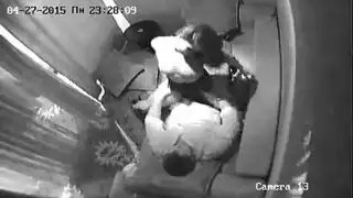 أوgy كاميرا تجسس: جنس خام في نادي روسي خاص